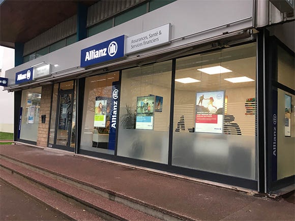 Allianz Adhesif vitrine