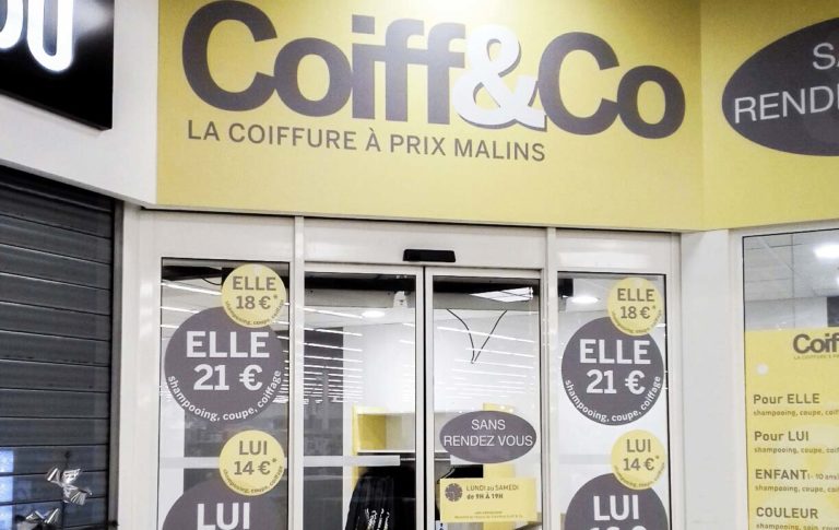 Coiff&Co – Enseigne