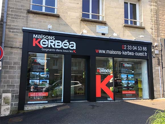 Kerbea Enseigne et vitrine