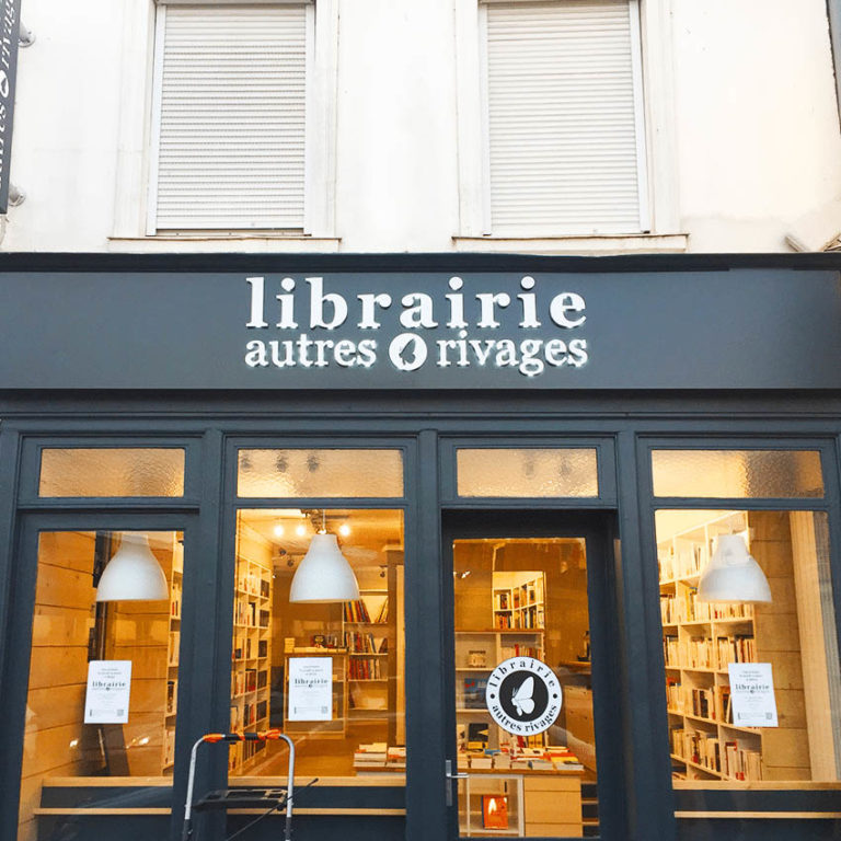 Librairie Autres Rivages – Enseigne lumineuse