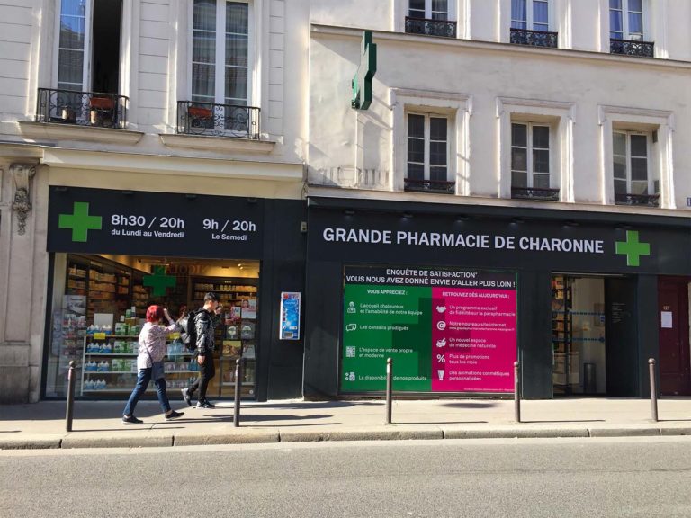 Pharmacie Charonne – Enseigne lumineuse