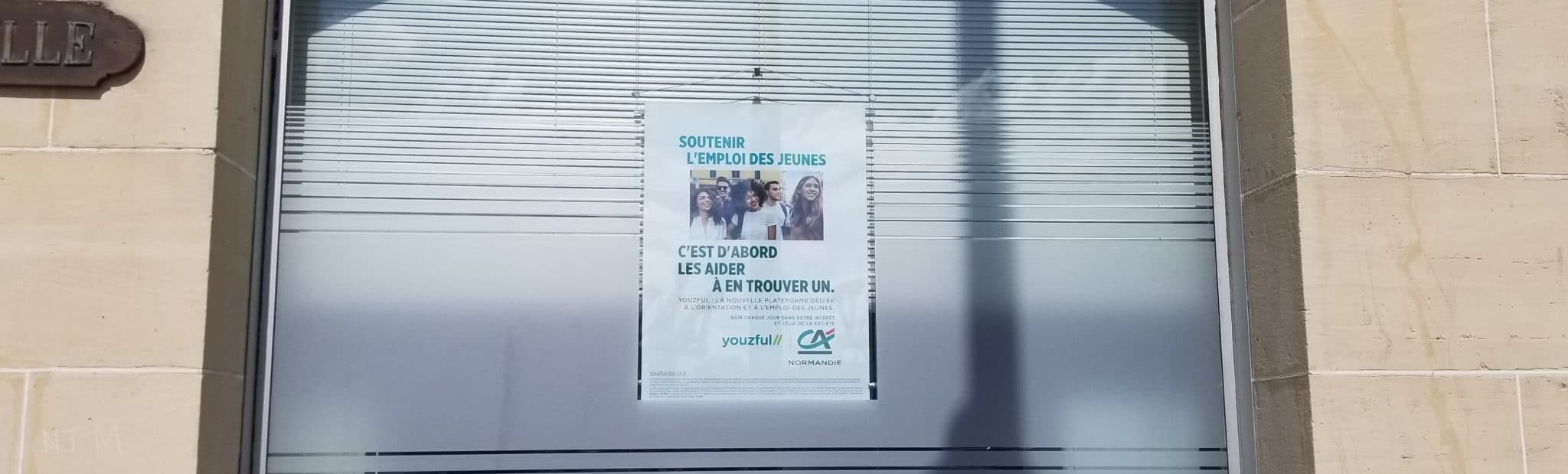 Lire la suite à propos de l’article De nouveaux adhésifs pour l’agence du Crédit Agricole à Trouville-sur-Mer