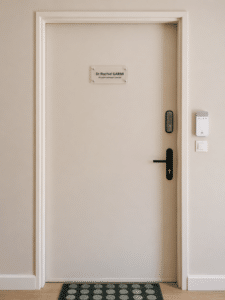 Lire la suite à propos de l’article Réalisation de plaques professionnelles en plexiglas pour cabinet médical à Caen (Calvados – Normandie)